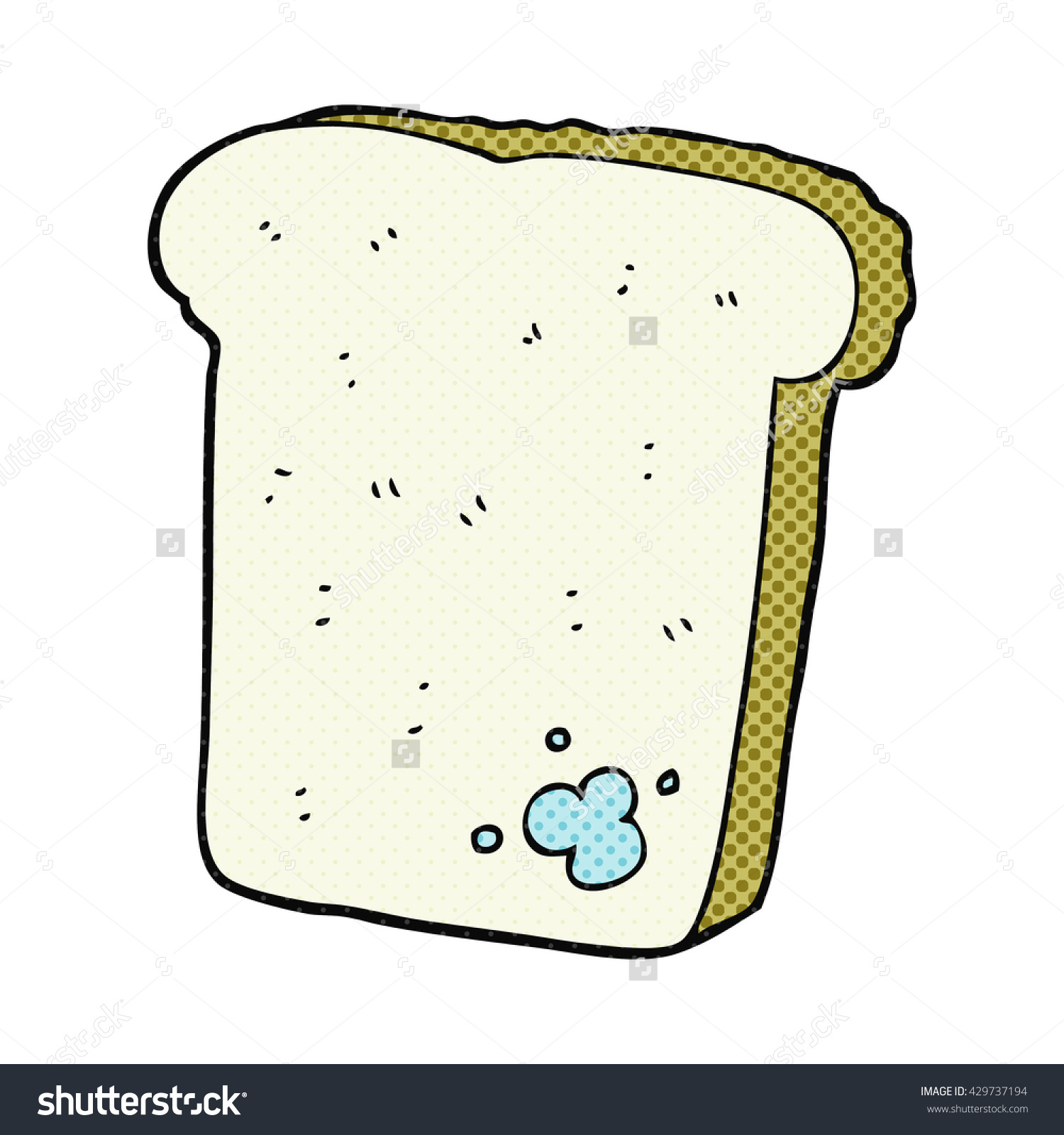 1500x1600 Moldy Bread Clipart Slice