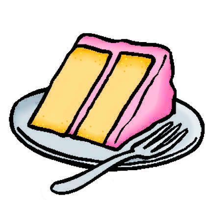 420x409 Cake Slice Colored By Snowshi