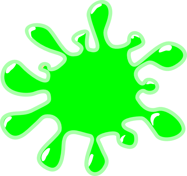 600x566 Lime Green Slime Clip Art