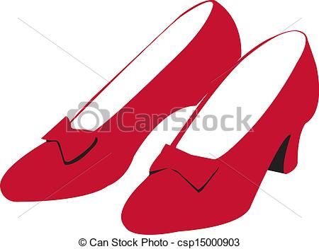 450x352 Elegant Slippers Clipart