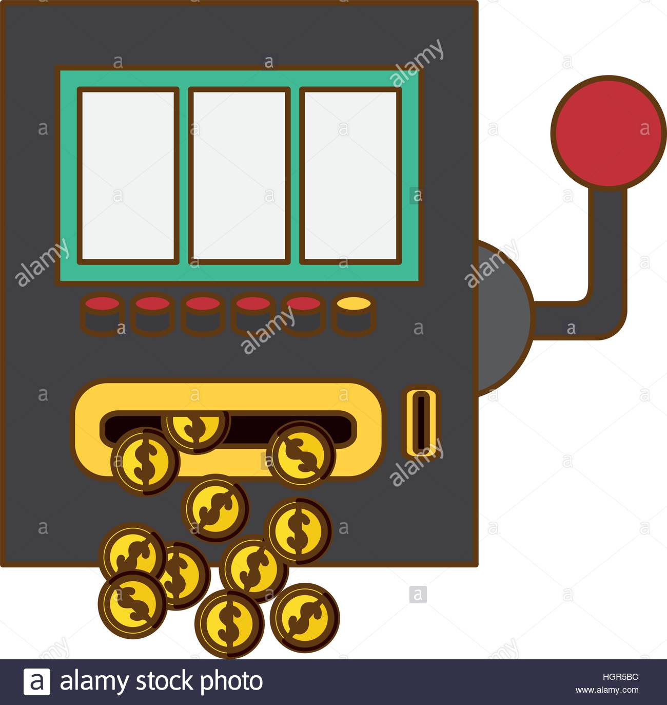 1300x1373 Slot Machine Casino Stock Vector Images