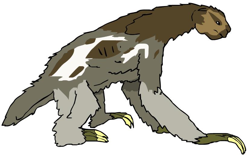 818x516 Giant Ground Sloth By Danezilla