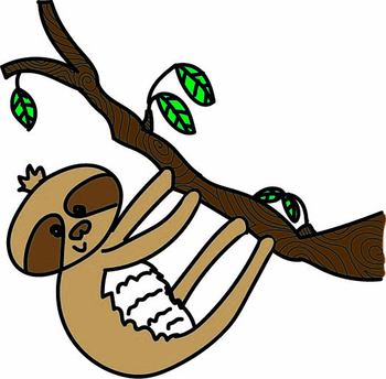 350x344 Sloth Clip Art Teaching Resources Teachers Pay Teachers