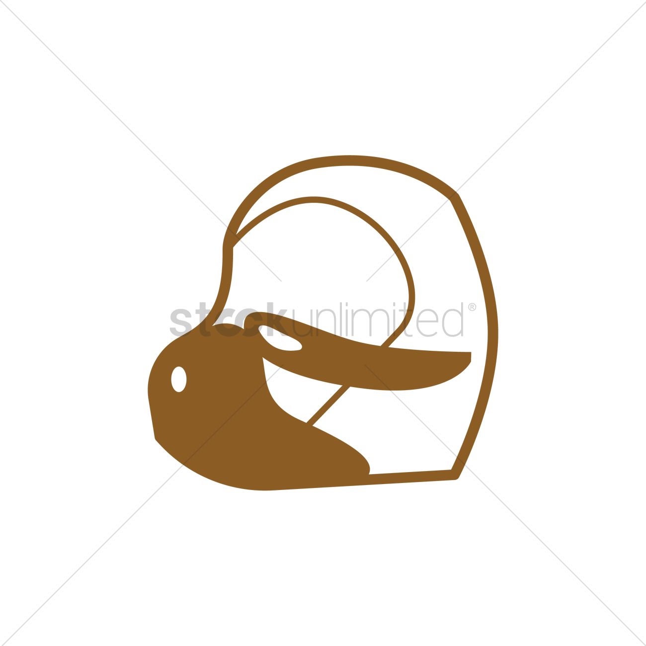 1300x1300 Sloth Head Vector Image