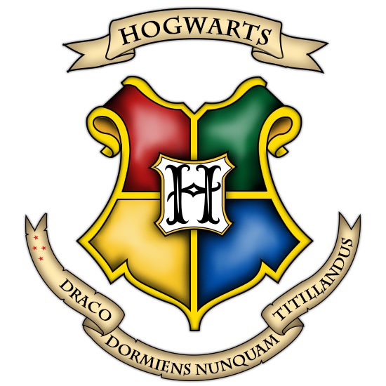 550x550 Hogwarts Logo Clip Art