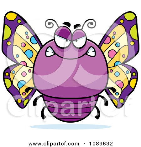 450x470 Royalty Free (Rf) Mean Butterfly Clipart, Illustrations, Vector