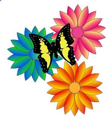 360x411 Simple Butterfly Clipart Images And Graphics