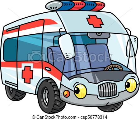 450x388 Funny Small Ambulance Car With Eyes. Ambulance Car. Small