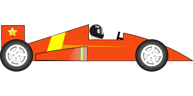 640x320 Small Orange Car Clipart Collection