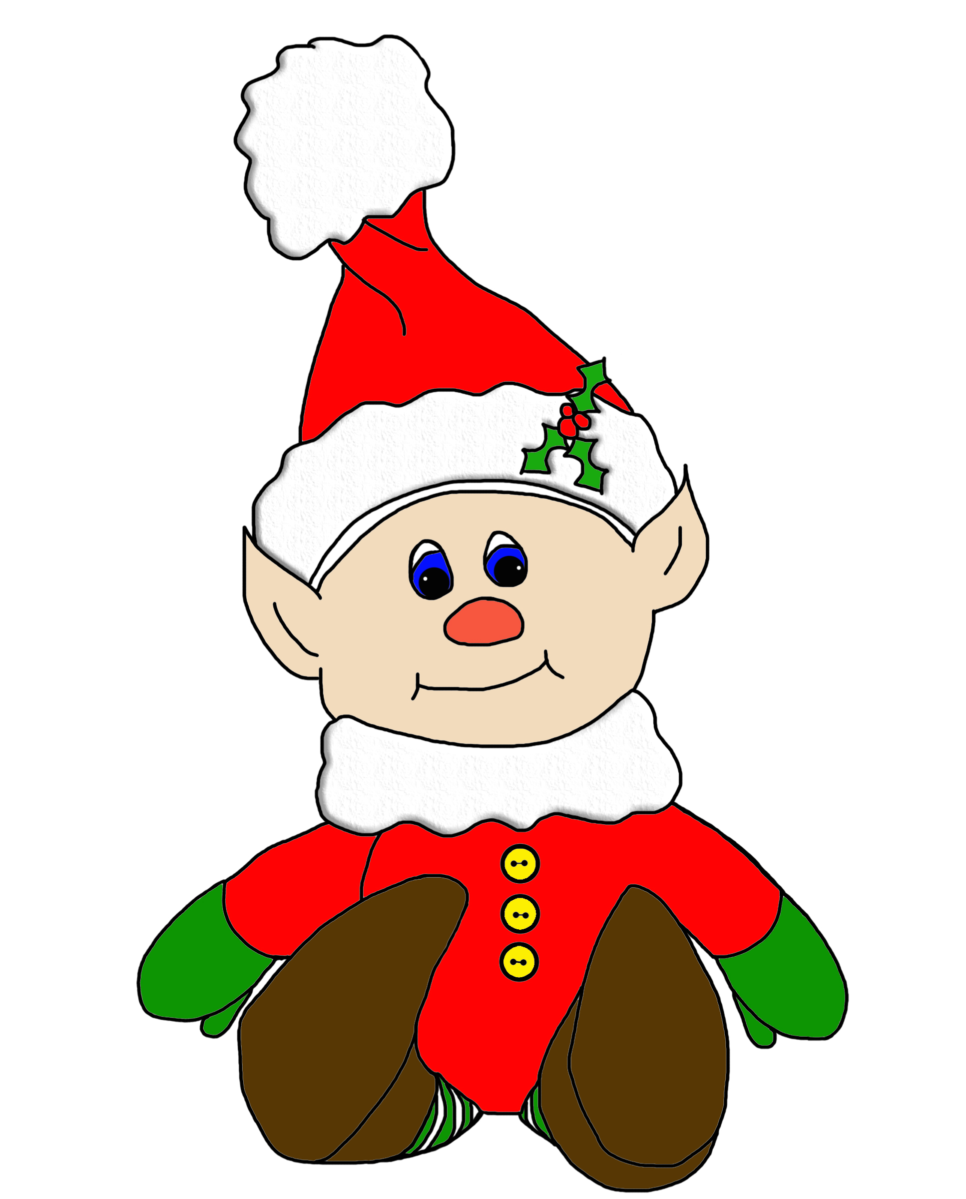 1934x2400 Christmas Elf Cliparts