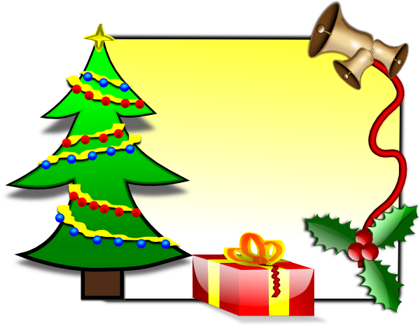 600x465 Free Christmas Clip Art Banners Clipart Panda