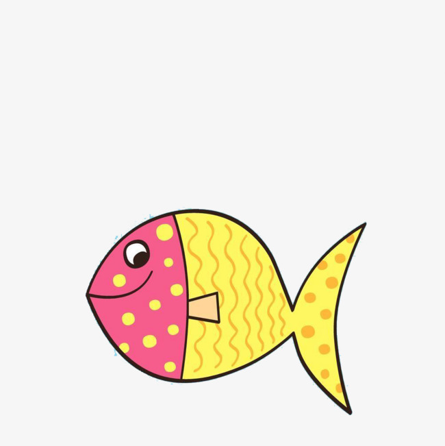 650x651 Cute Cartoon Fish, Cartoon, Small Fish, Hand Painted Png Image