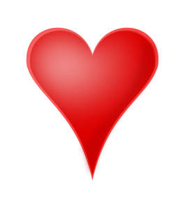 265x300 Heart Png Clip Arts For Web