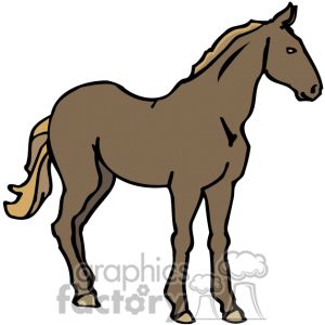 Small Horse Clipart
