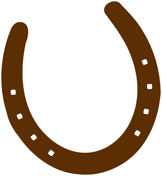 546x596 Horseshoe Clipart Small