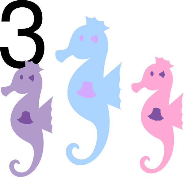 600x576 Sea Horses