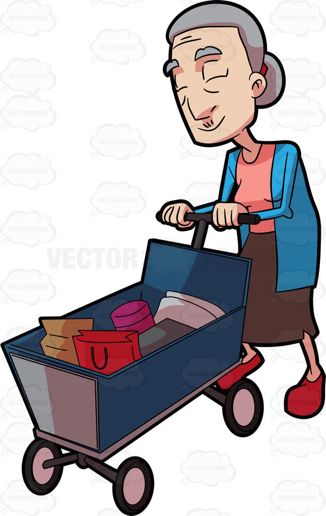 648x1024 A Woman Driving A Smart Car Cartoon Clipart Vector Toons