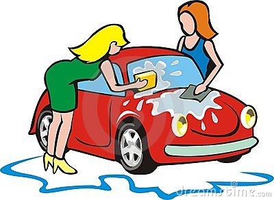 400x292 Boy Clipart Washing Car
