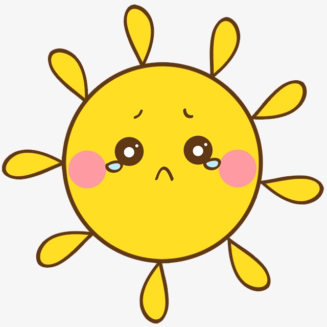 640x640 Crying Yellow Sun, Yellow, Sun, Cry Png Image And Clipart For Free