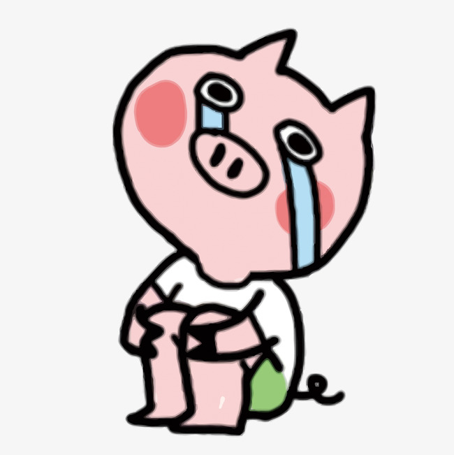 650x651 Vector Crying Piglet, Sad, Weep, Cartoon Png And Vector For Free