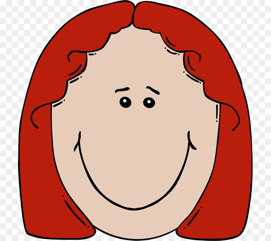 900x800 Girl Smiley Face Clip Art