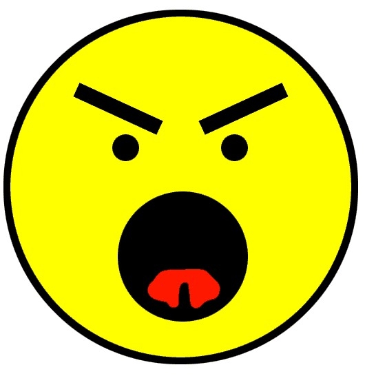 530x546 Angry Smiley Face Clipart Within Angry Smiley Faces Clip Art