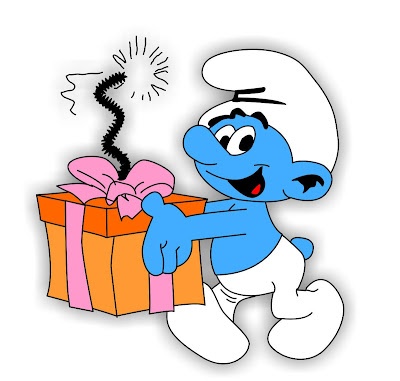 400x381 Smurfs Clipart Gullible