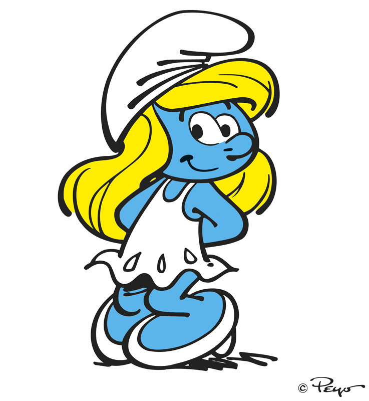 737x800 Smurf Clipart Smurfette Blowing Bubble Clipart Clip Art