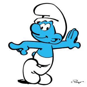 300x300 Smurfs Clip Art