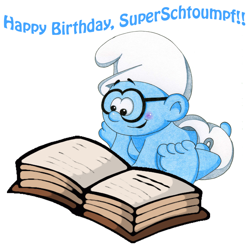 850x850 Happy Birthday Superschtroumpf By Kiss The Iconist