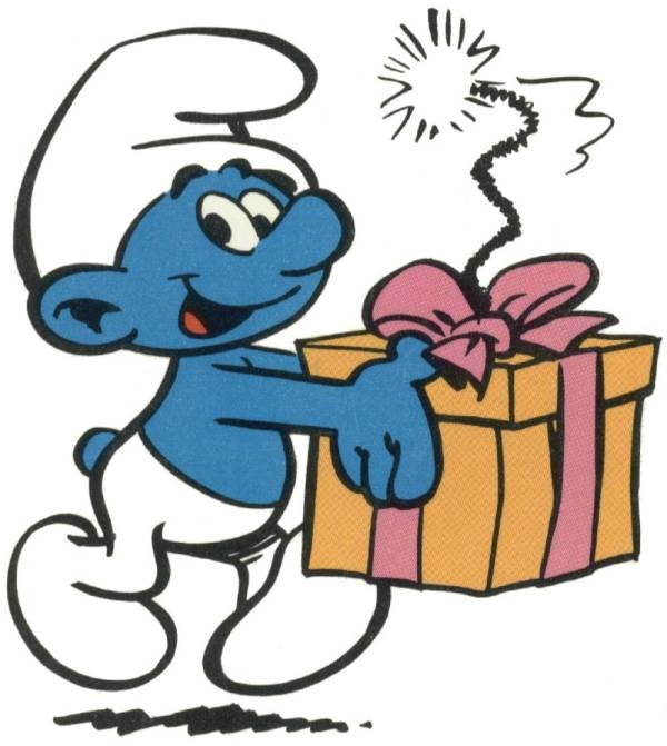 600x671 Smurfs Clipart Happy