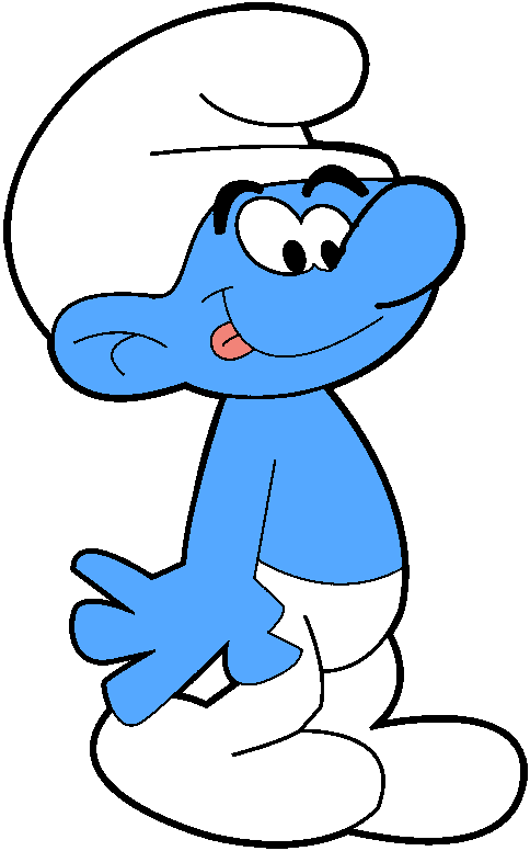 484x776 Smurfs Clipart Transparent