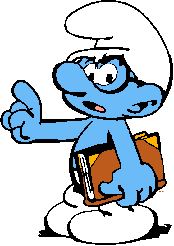 560x790 English Exercises The Smurfs