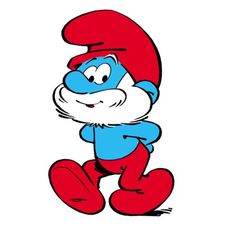 236x236 Papa Smurf Clip Art