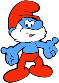 200x284 Papa Smurf Clip Art Clipart