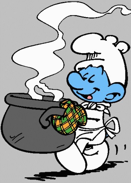 444x619 Smurfs Clipart Gullible