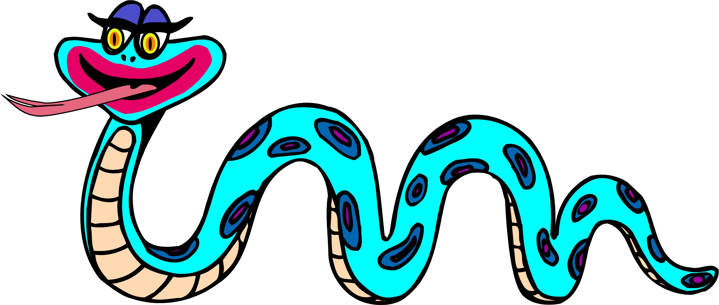 2351x998 Picture Of Cartoon Snake Free Download Clip Art Free Clip Art