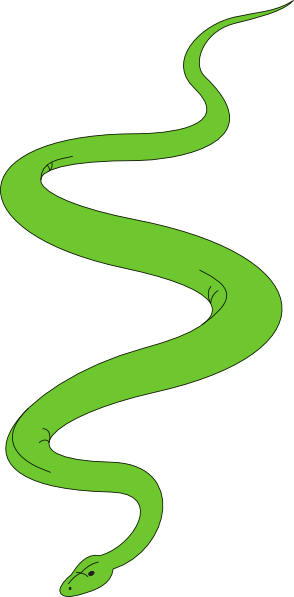 294x597 Snake 2 Clip Art