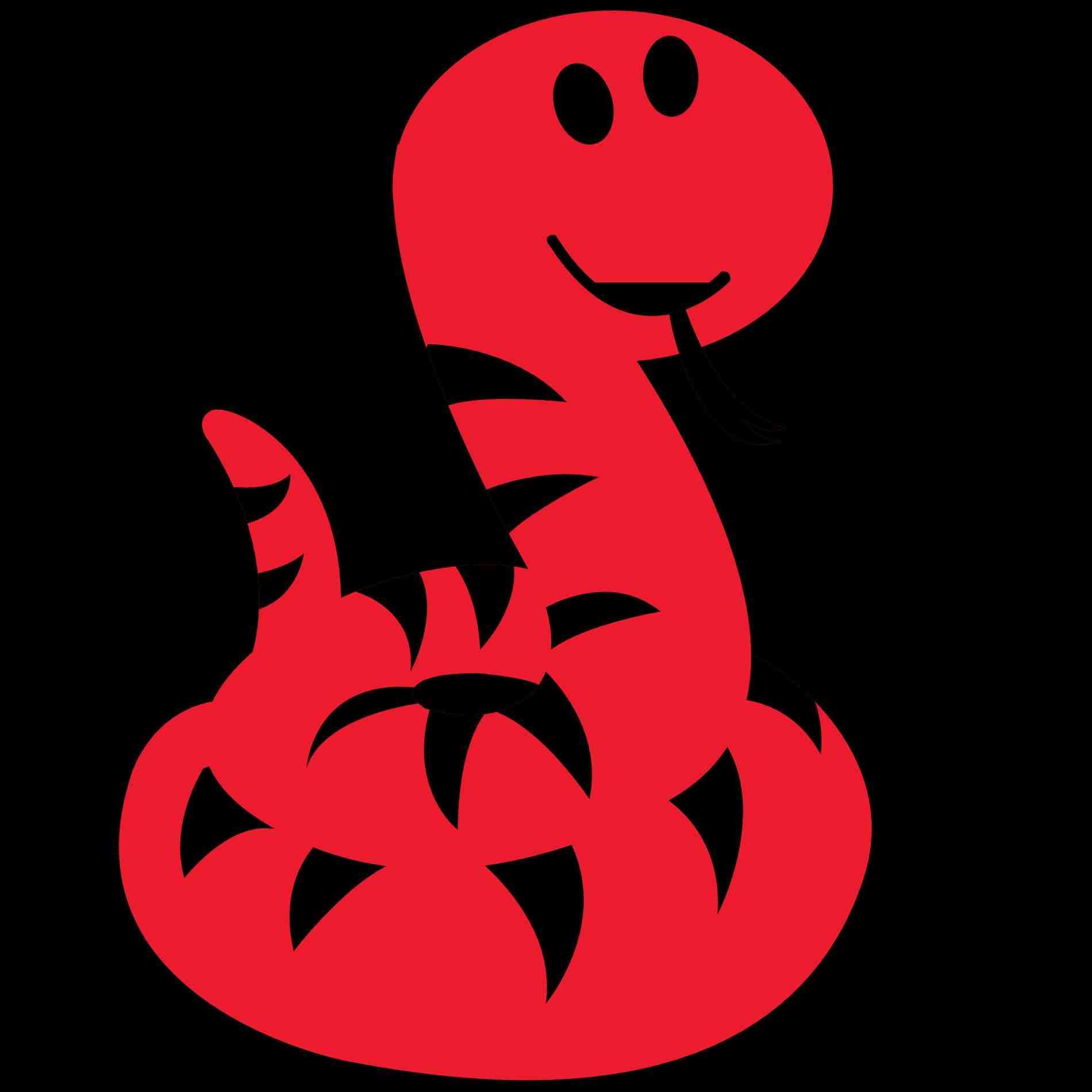 1900x1900 Red Snake Clipart Snake Review