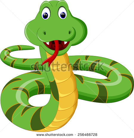 450x463 Young Snake Clipart