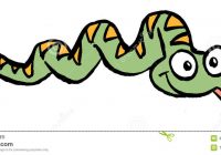 200x140 Snake Clipart Vector Illustration Of A Cute Menacing Looking Snake
