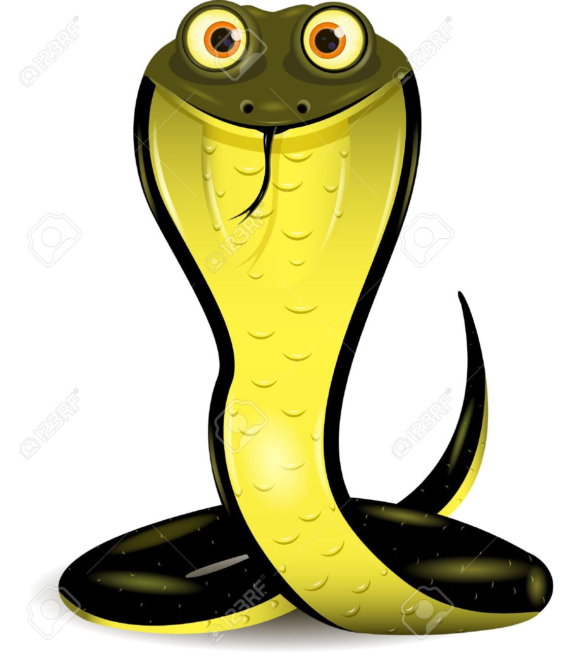 1110x1300 Black Mamba Clipart Snake Eye