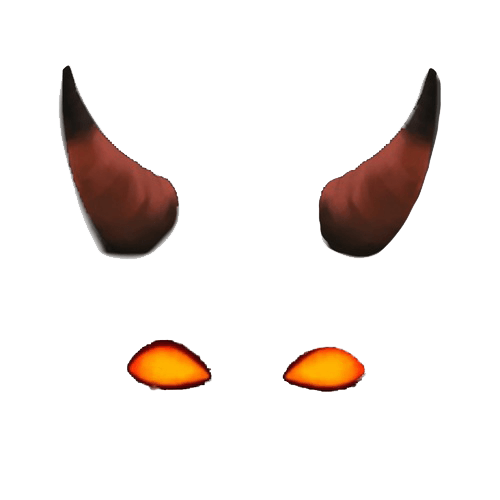 500x500 Snapchat Filter Monster Transparent Png