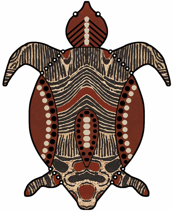 592x725 Turtle Clipart Aboriginal