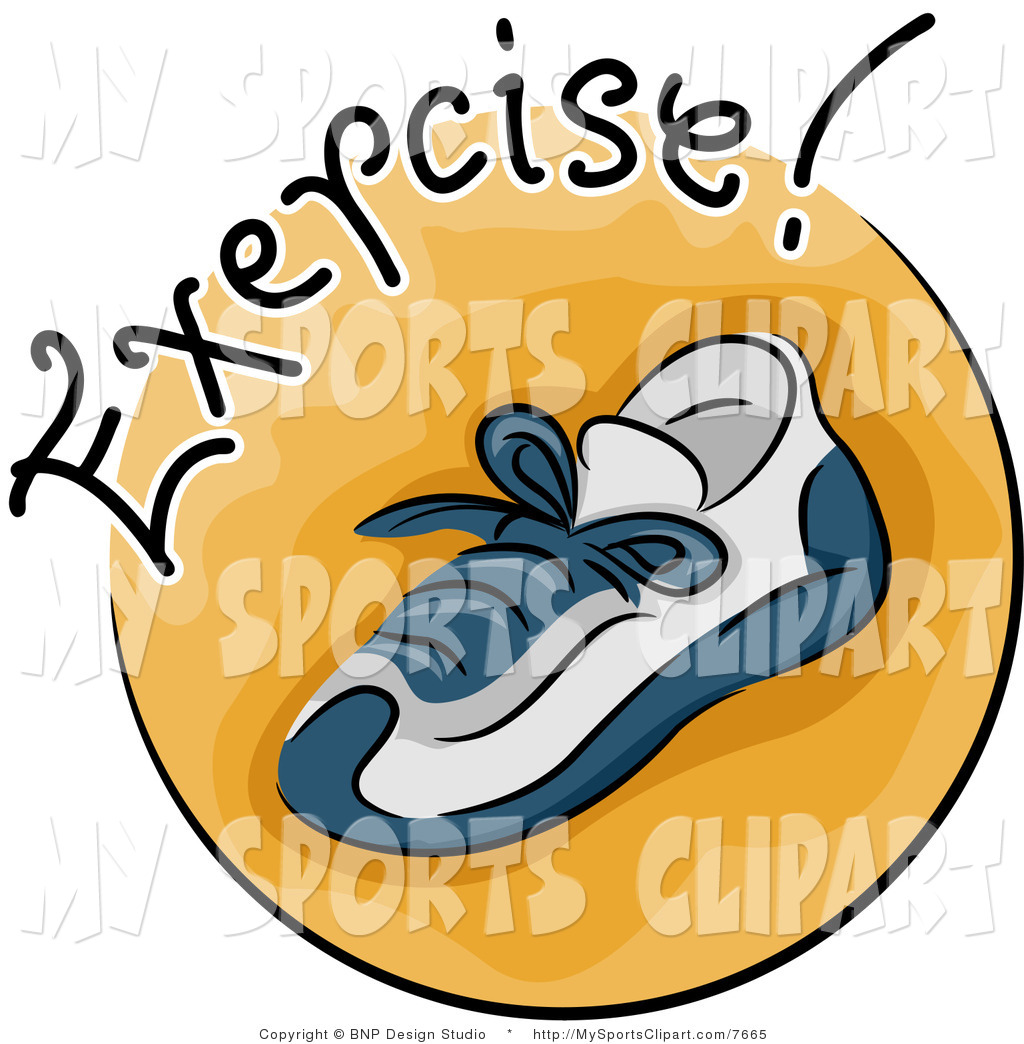 1024x1044 Sports Clip Art Of A Exercise Sneaker By Bnp Design Studio