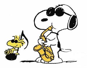 300x235 Peanuts Snoopy Woodstock Jazz 5x7 Iron On Transfer Ebay