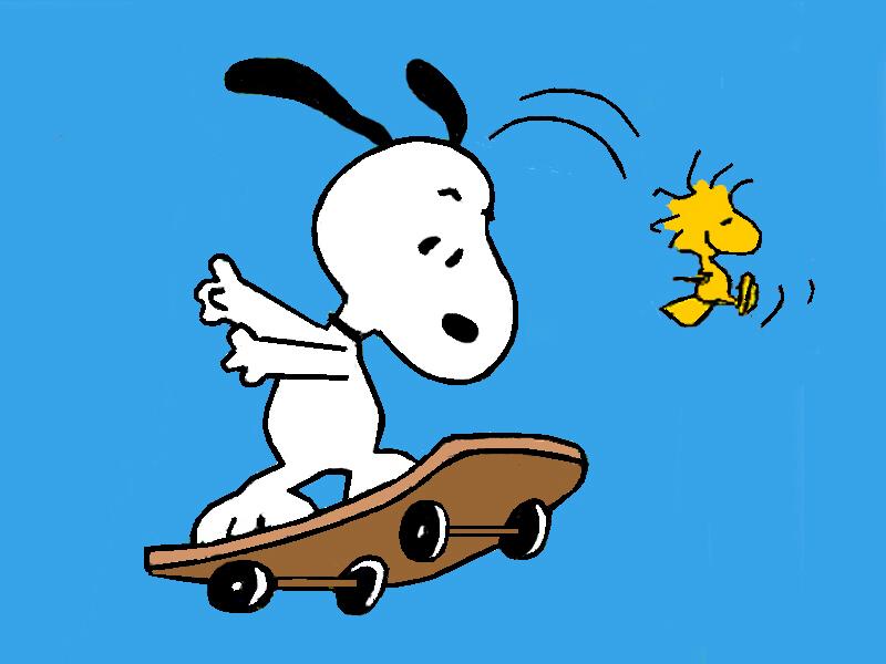 800x600 Snoopy And Woodstock Spring Clipart