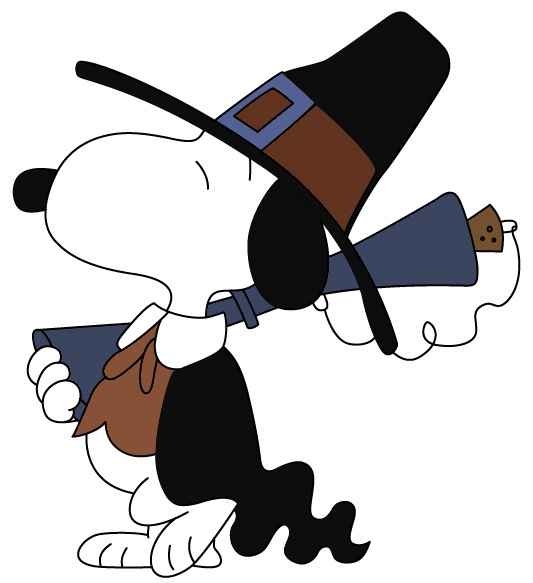 533x583 Snoopy Thanksgiving Clip Art