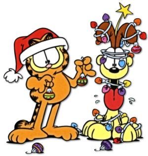 300x317 Christmas Clip Art Cartoon Characters