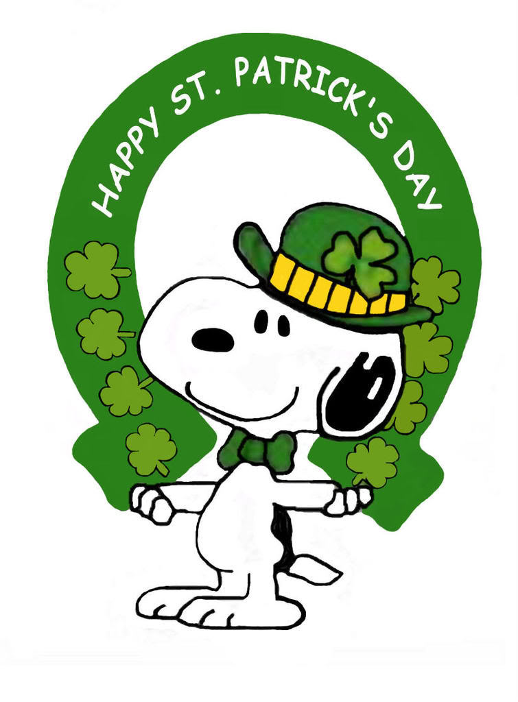 755x1024 Collection Of Snoopy St Patricks Day Clipart High Quality